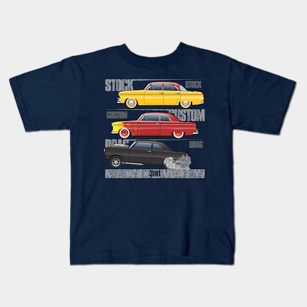 3 in 1 Kids T-Shirt by JRCustoms44